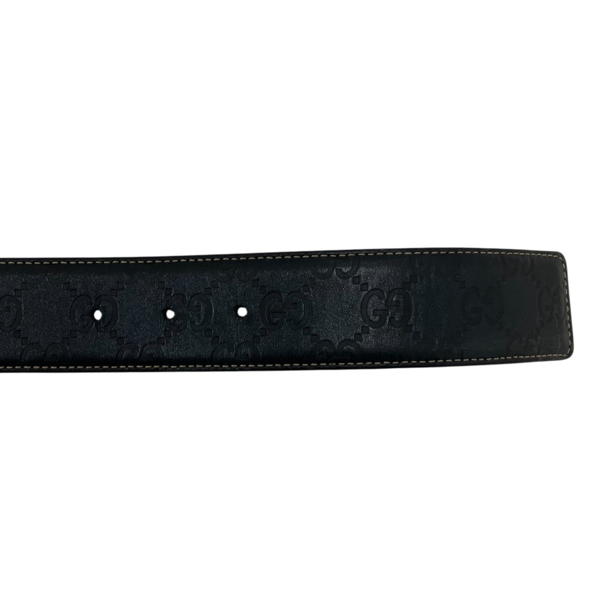 GUCCI グッチシマインターロッキングGバックルベルト 古着・中古-4枚目のアイテム画像