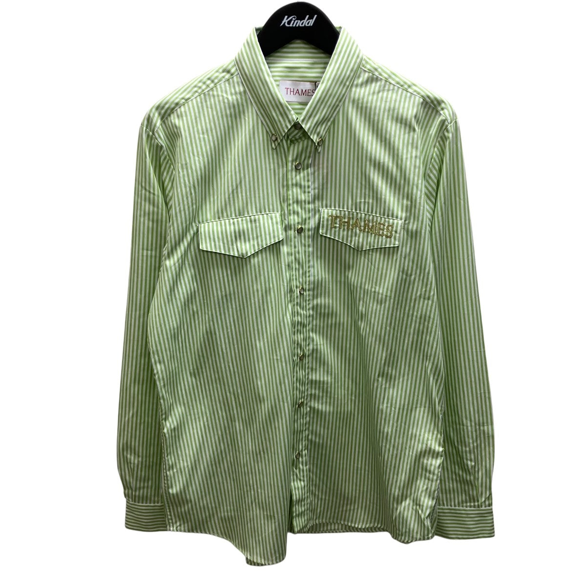 E．P SHIRT ストライプシャツ