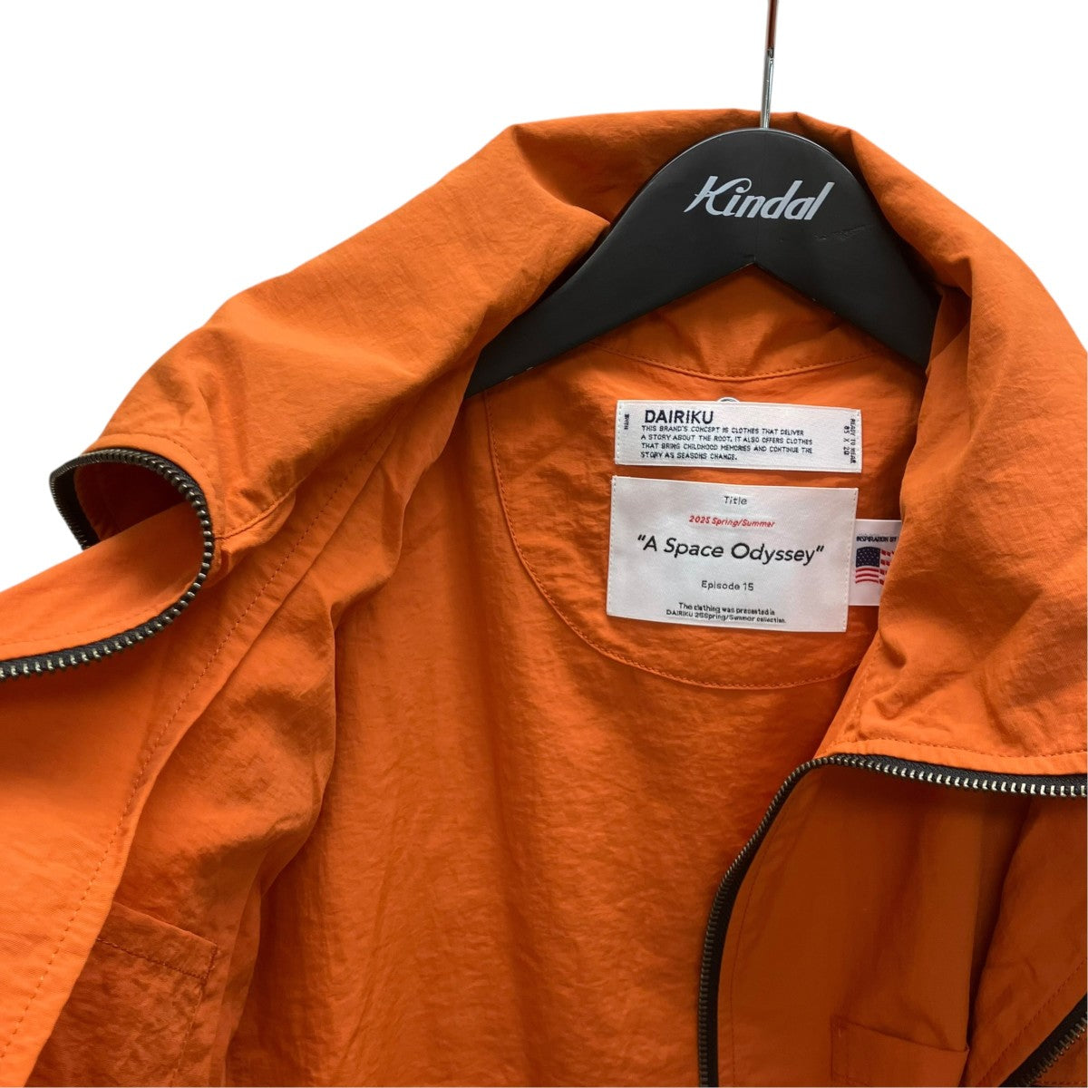VINCENT DOCKING FRENCH WORK JACKET ナイロンジャケット