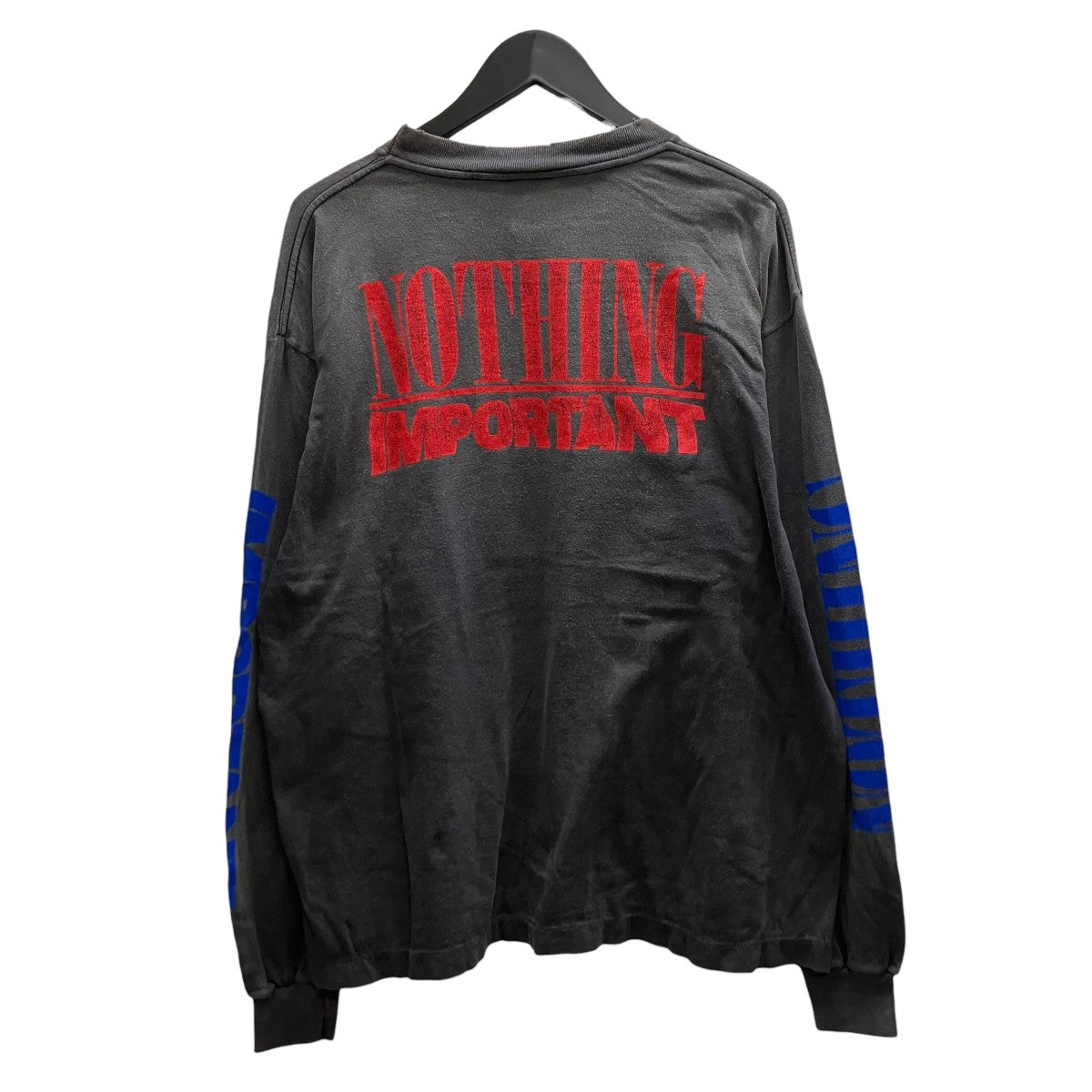 LS TEE NOTHING IMP 長袖Tシャツ