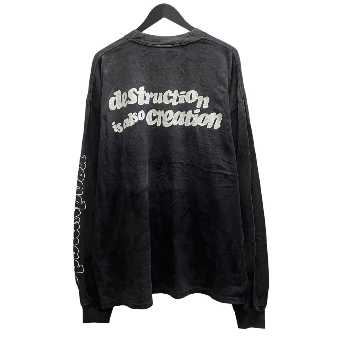 LS T DESTRUCTION 長袖Tシャツ