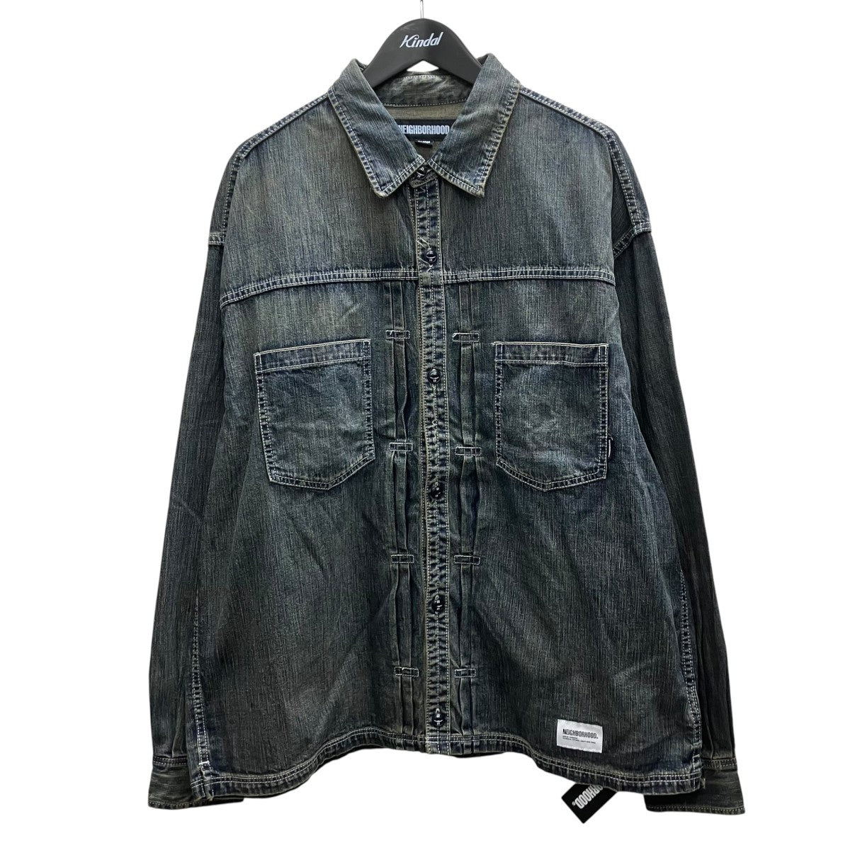 24AW WASHED DENIM SHIRT LS デニムシャツ