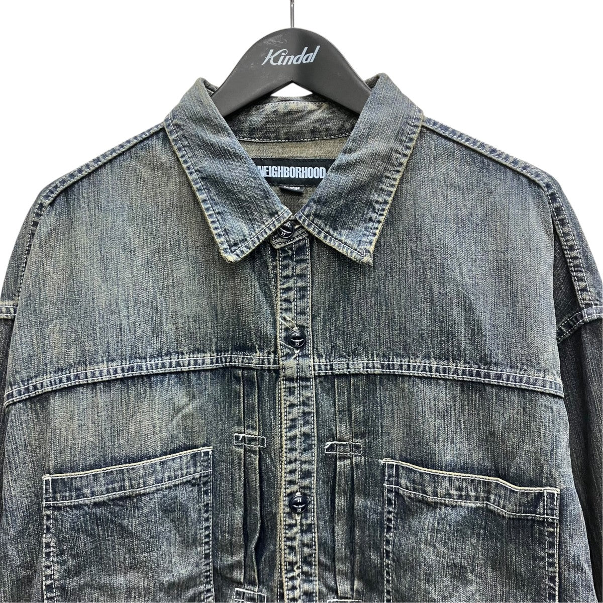 24AW WASHED DENIM SHIRT LS デニムシャツ