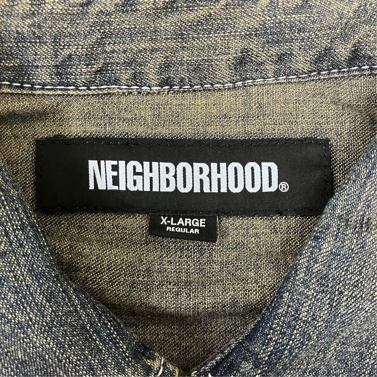 24AW WASHED DENIM SHIRT LS デニムシャツ