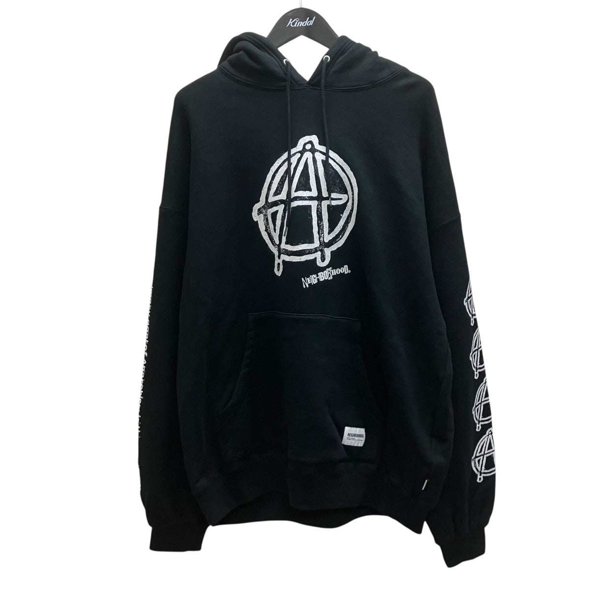 NEIGHBORHOOD 24A ANARCHIC ADJUSTMENT ． SWEAT HOODIE プリントパーカー 古着・中古-1枚目のアイテム画像