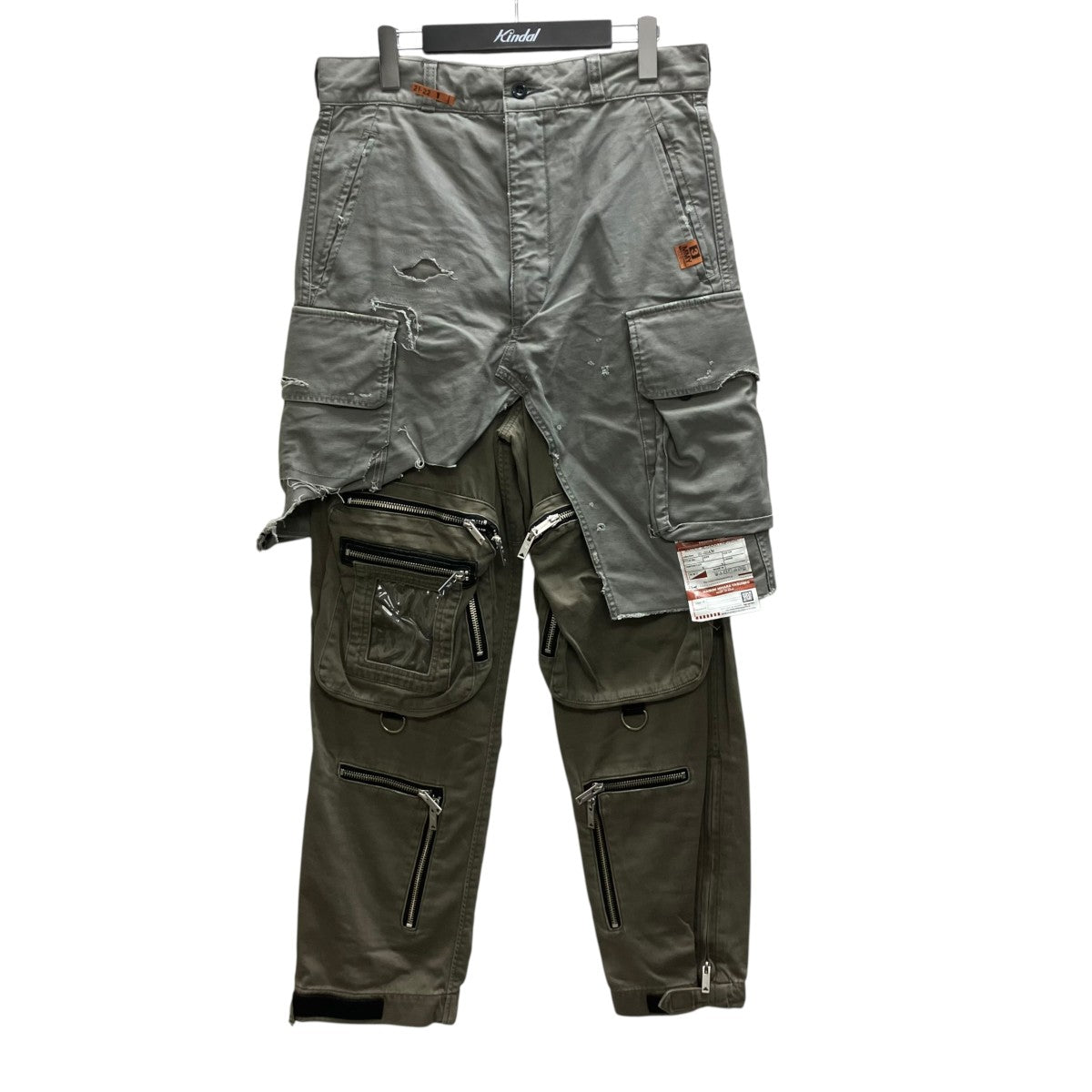 Layered Combined Military Pants カーゴパンツ