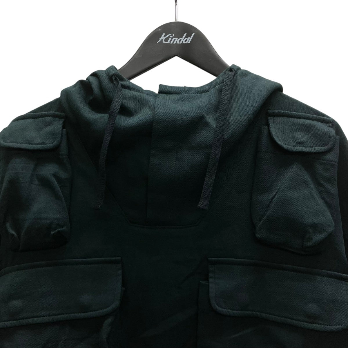25AW CHAMBER   LS   COTTON． TWILL コットンデザインパーカー
