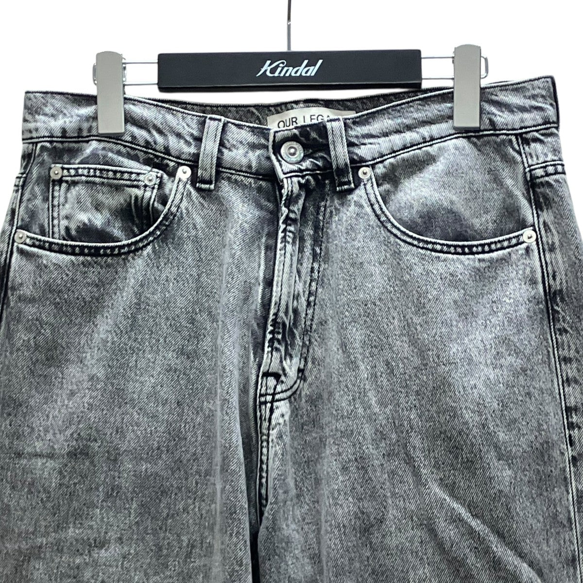 24SS EXTENDED THIRD CUT デニムパンツ