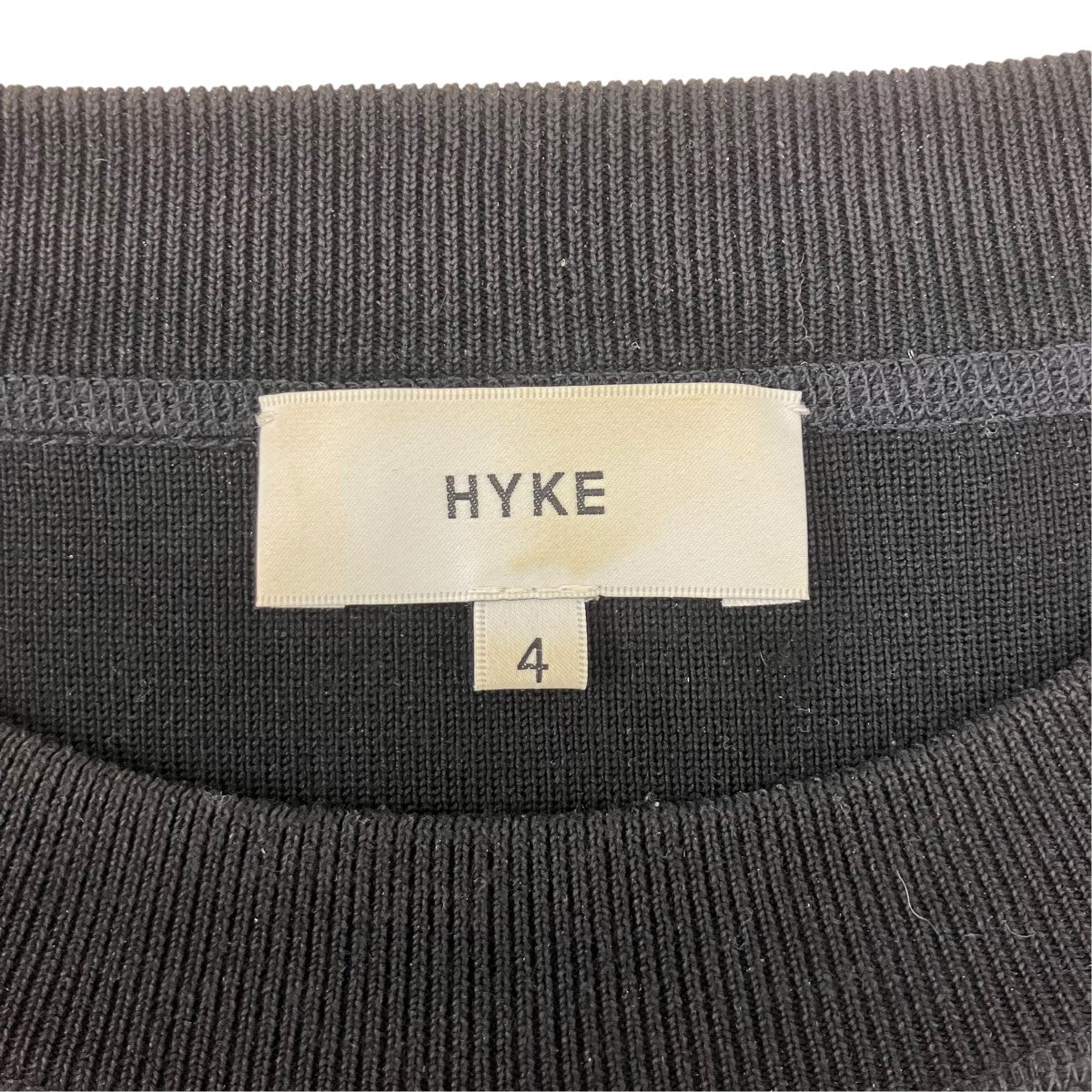 HYKE クルーネックニット 古着・中古-5枚目のアイテム画像