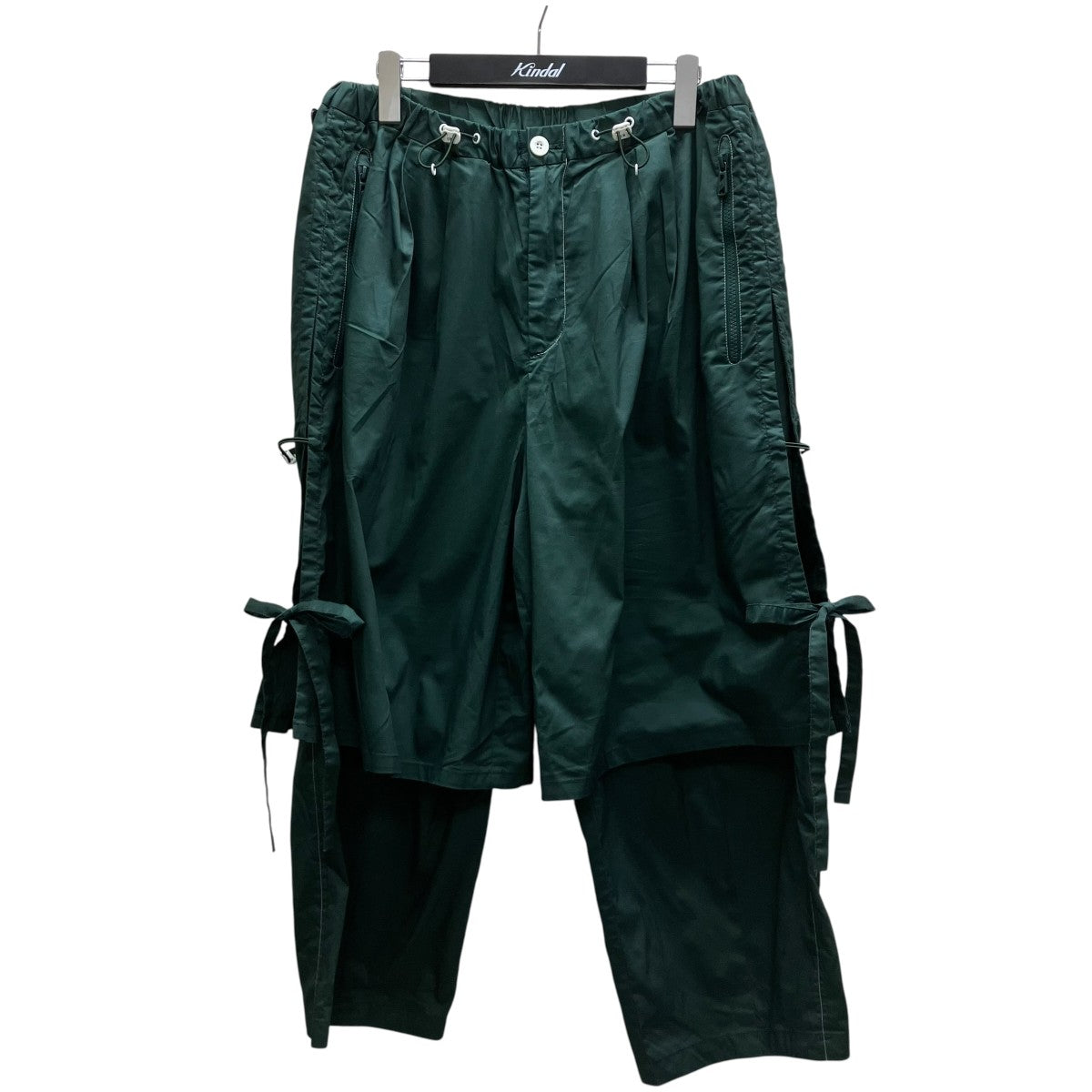 SOLOTEX PIGMENT-DYE LAYERED TROUSERS コットンパンツ