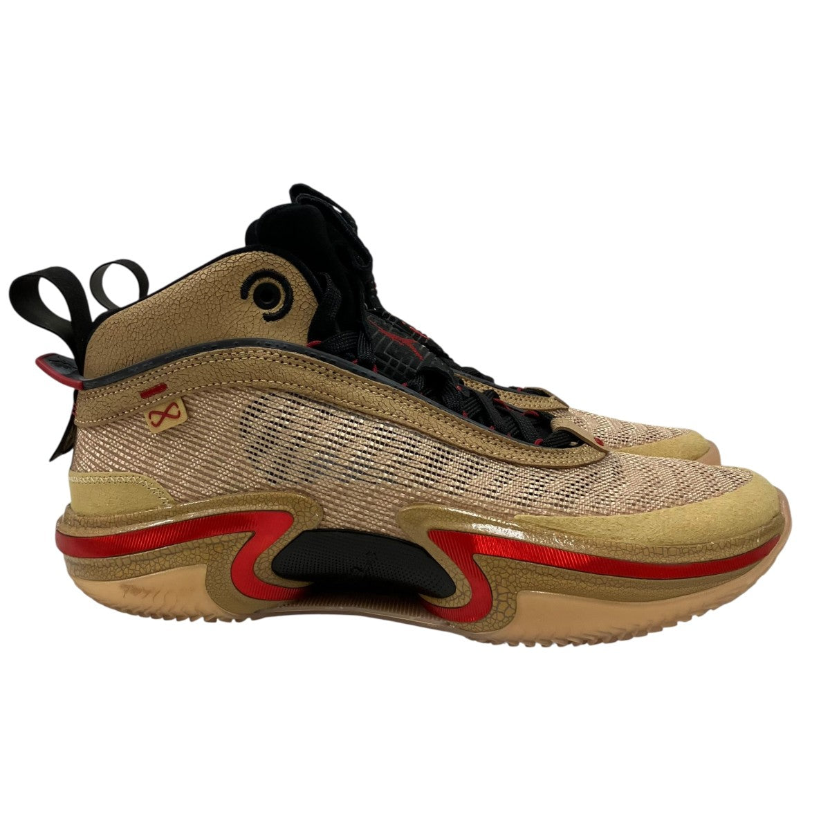 Rui Hachimura × Nike Air Jordan 36 Twine Gym Red ハイカットスニーカー