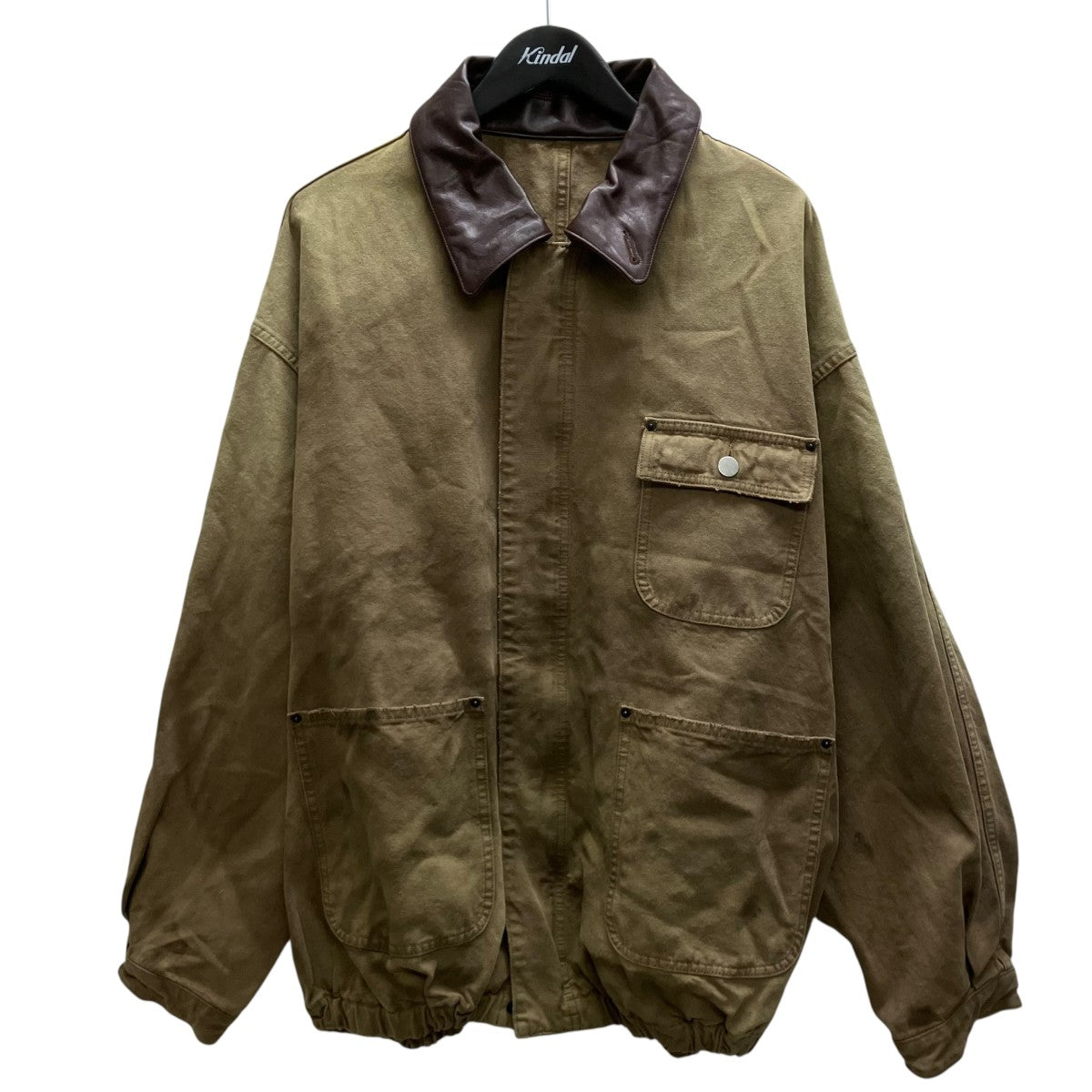 SULFUR DYED OXFORD VINTAGE JACKET ブルゾン