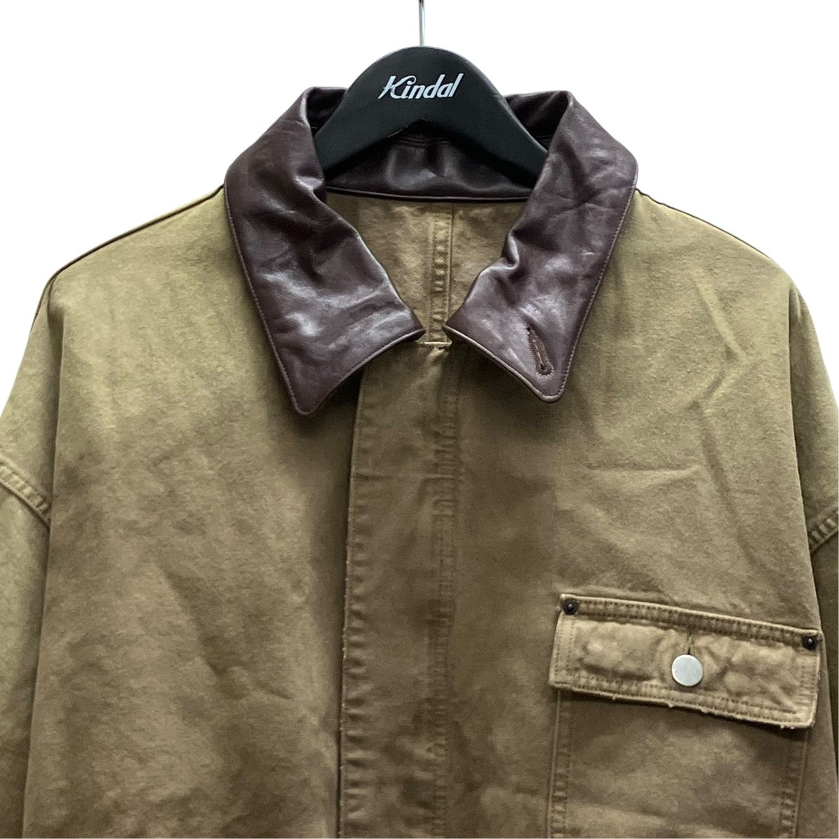 SULFUR DYED OXFORD VINTAGE JACKET ブルゾン