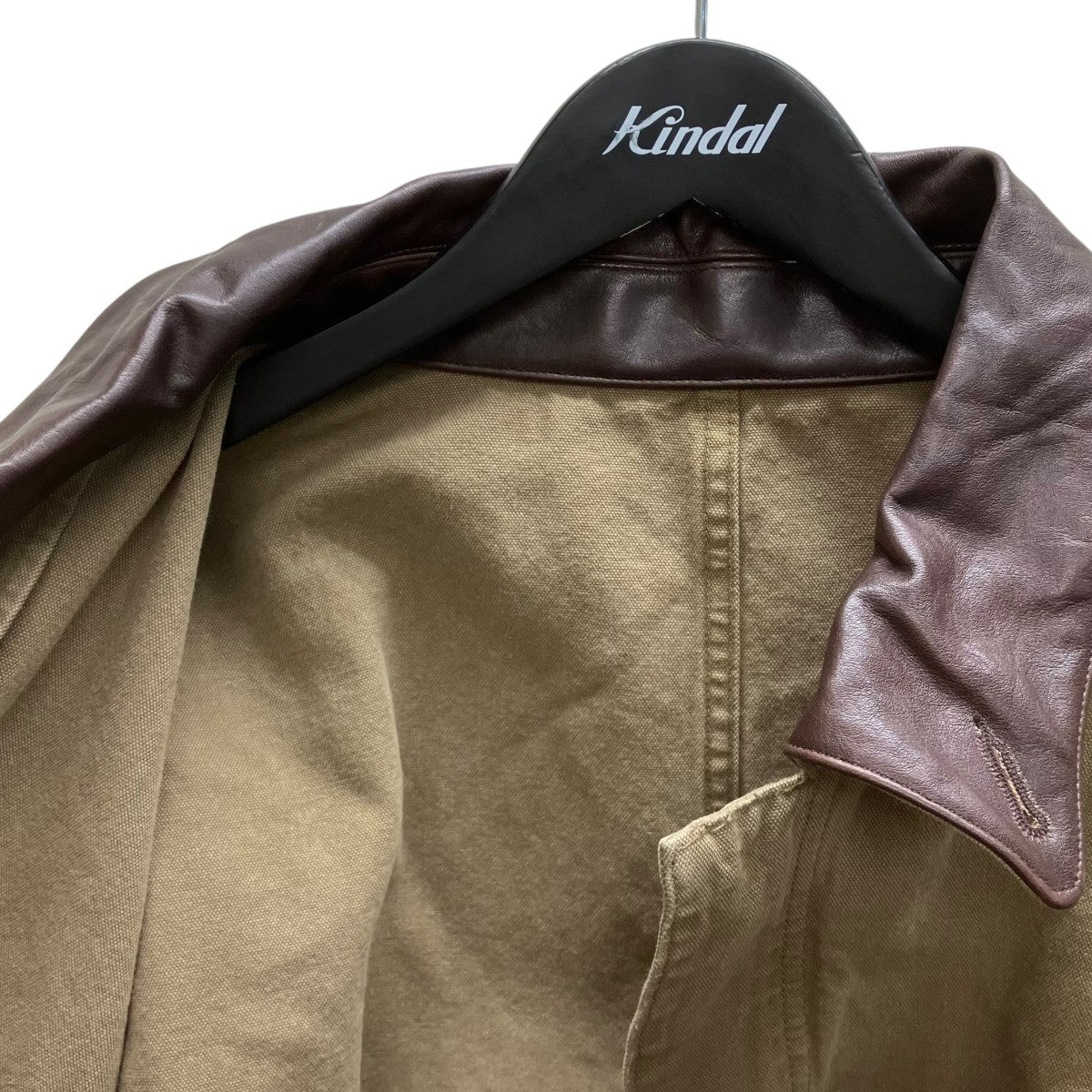 SULFUR DYED OXFORD VINTAGE JACKET ブルゾン
