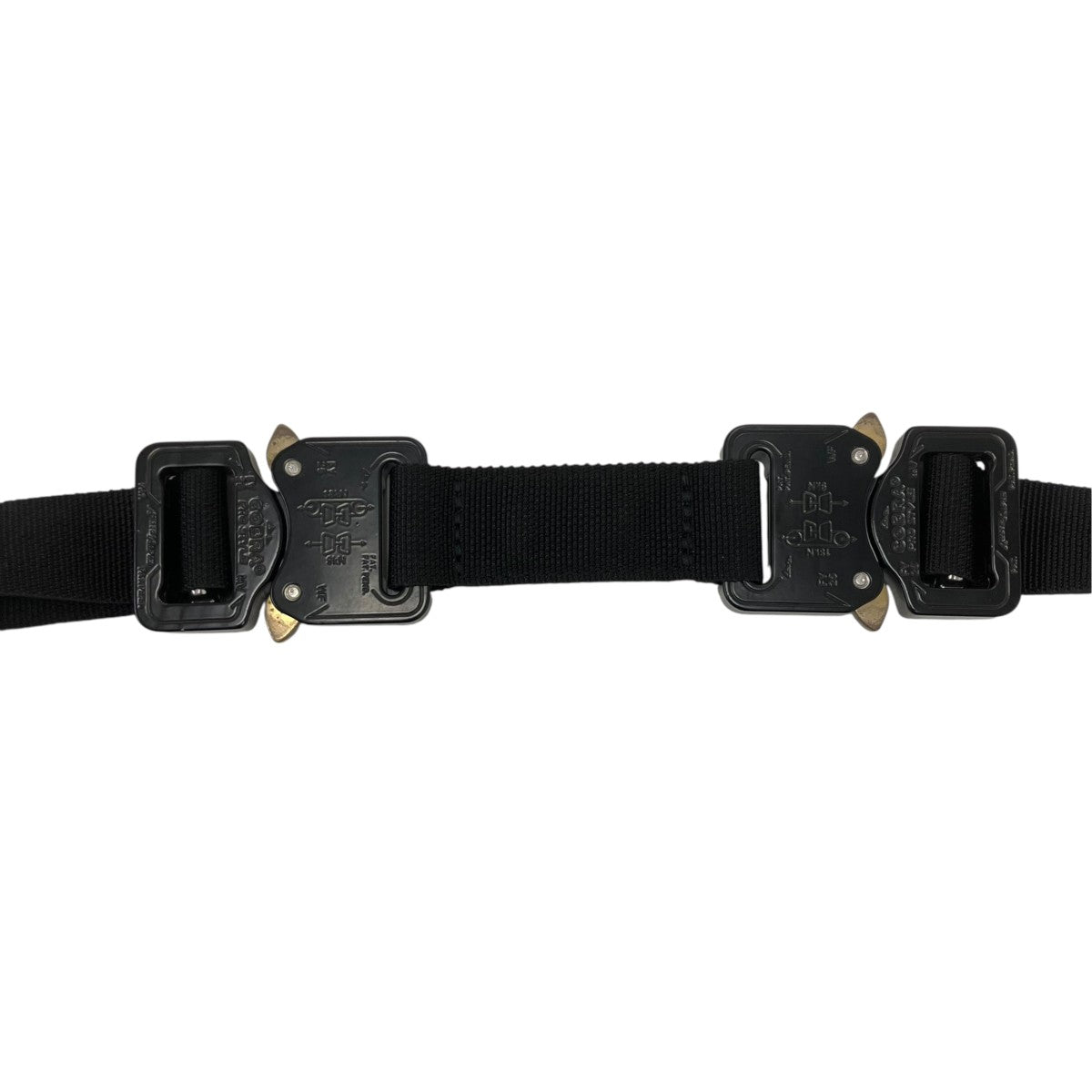 WHITE MOUNTAINEERING×Bagjack DOUBLE COBRA BUCKLE BELTダブルコブラバックルベルト 古着・中古-2枚目のアイテム画像