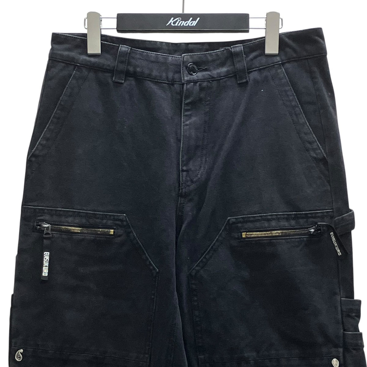 Seagull and Logo Embroidery Loose Fit Cargo Pants　カーゴパンツ