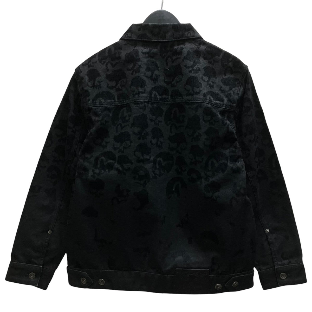All-over Scattered Flocking Skull Loose-fit Jacket ブルゾン