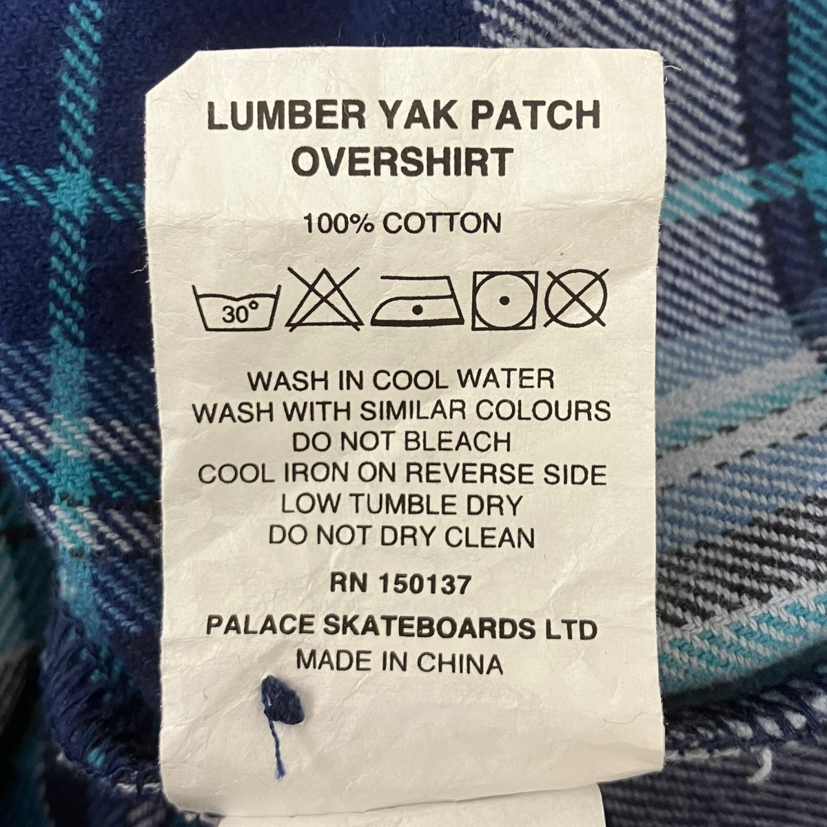 LUMBER YAK PATCH OVERSHIRT長袖シャツ