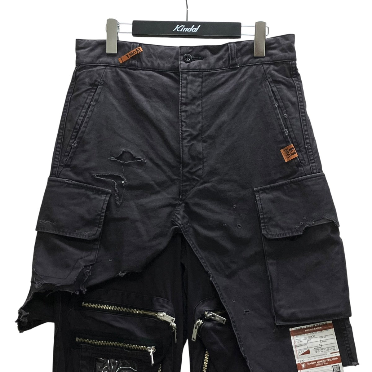 Layered Combined Military Pants レイヤードコンビネーションミリタリーカーゴパンツ
