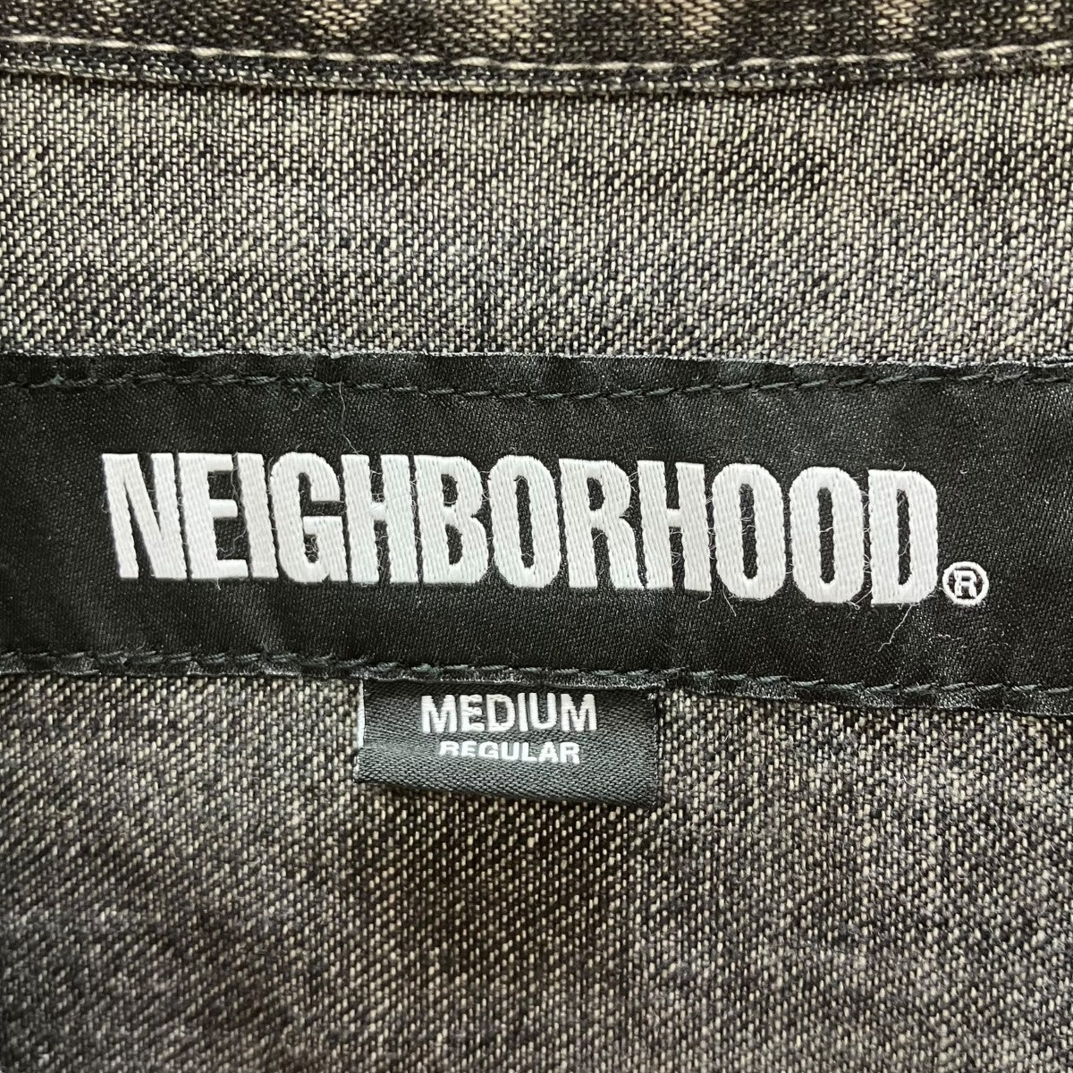 WASHED DENIM SHIRT LS 長袖シャツ