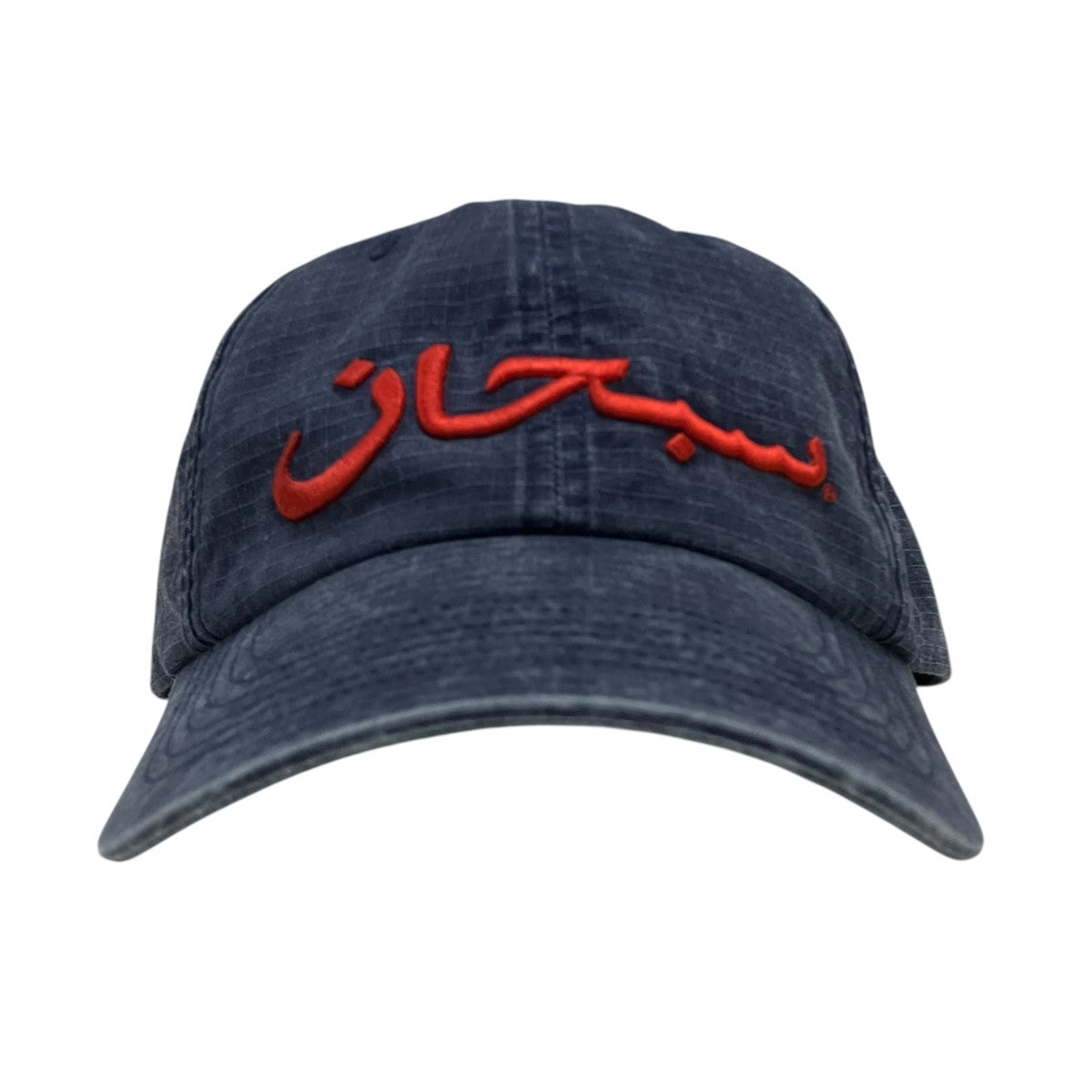 26SSArabic Logo Ripstop 6-Panelキャップ