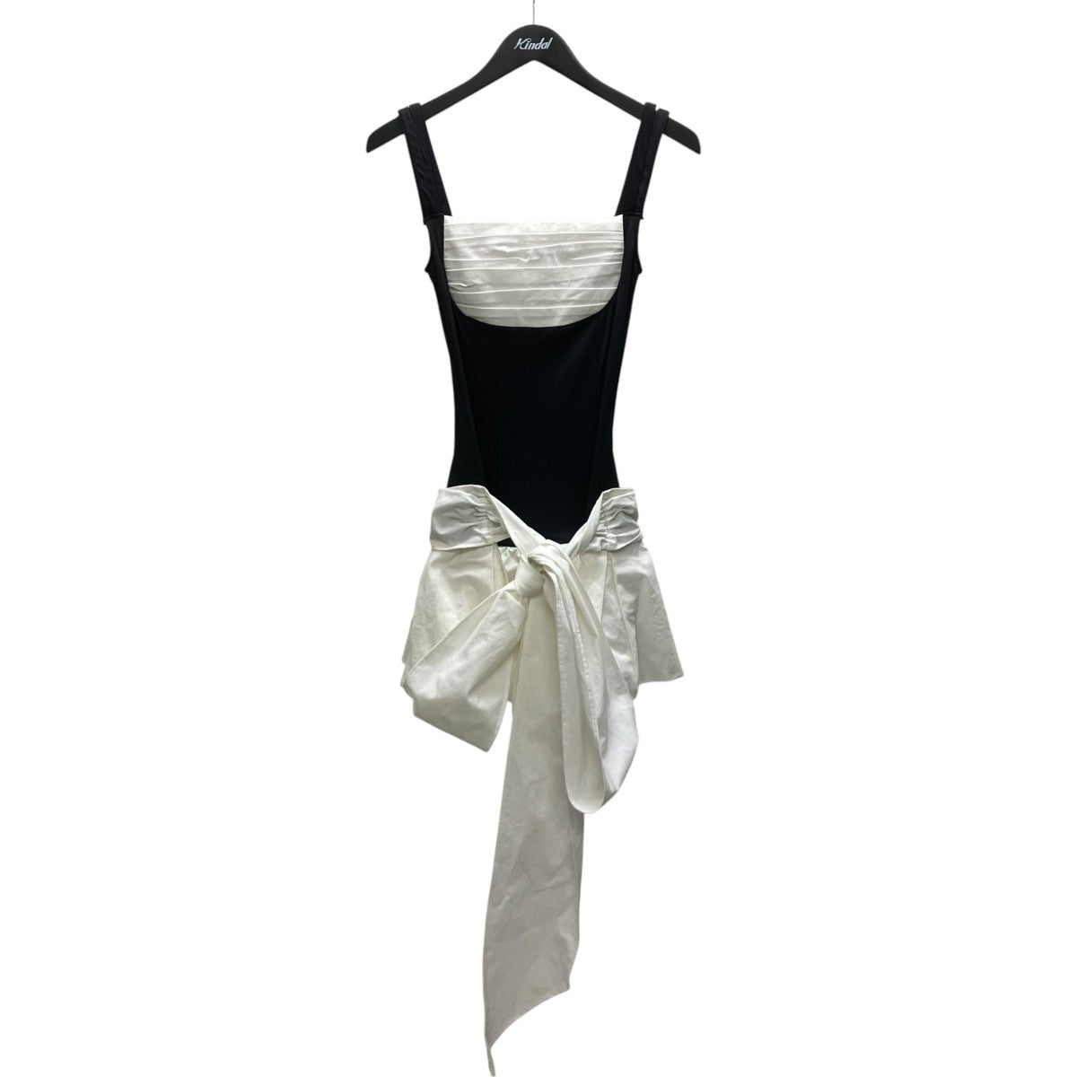 THE RED THREAD draped balloon dress mini ミニドレス 古着・中古-1枚目のアイテム画像