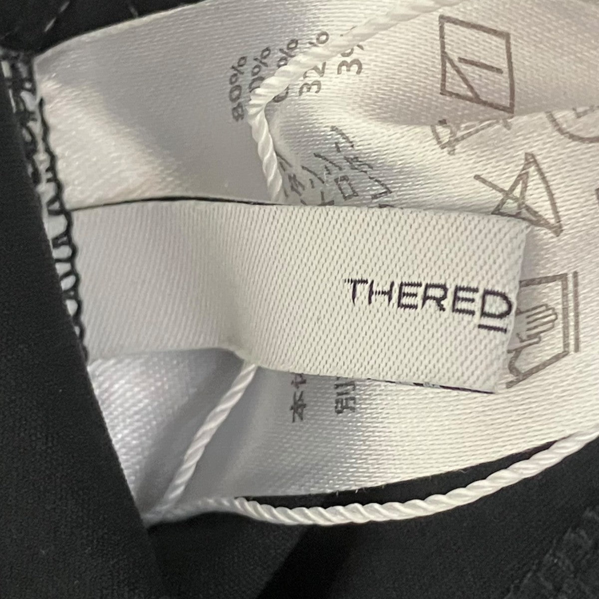 THE RED THREAD draped balloon dress mini ミニドレス 古着・中古-5枚目のアイテム画像