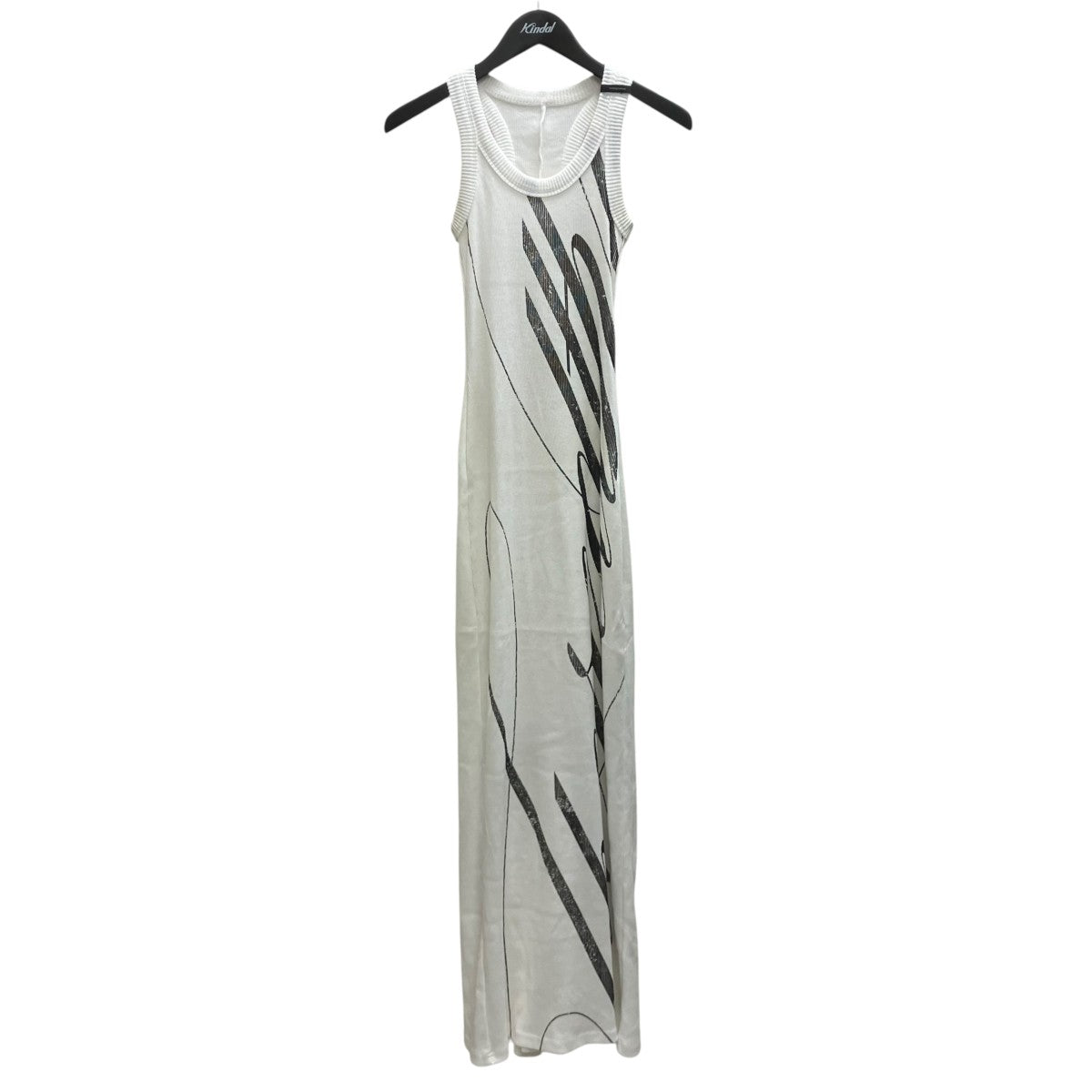 script tank dress タンクトップワンピース