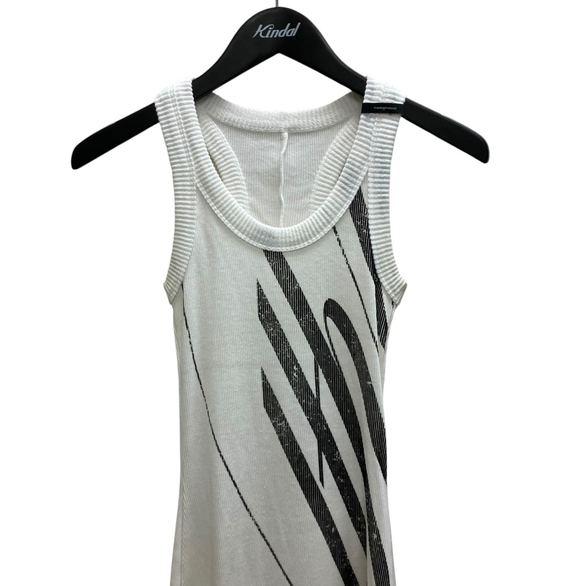 script tank dress タンクトップワンピース