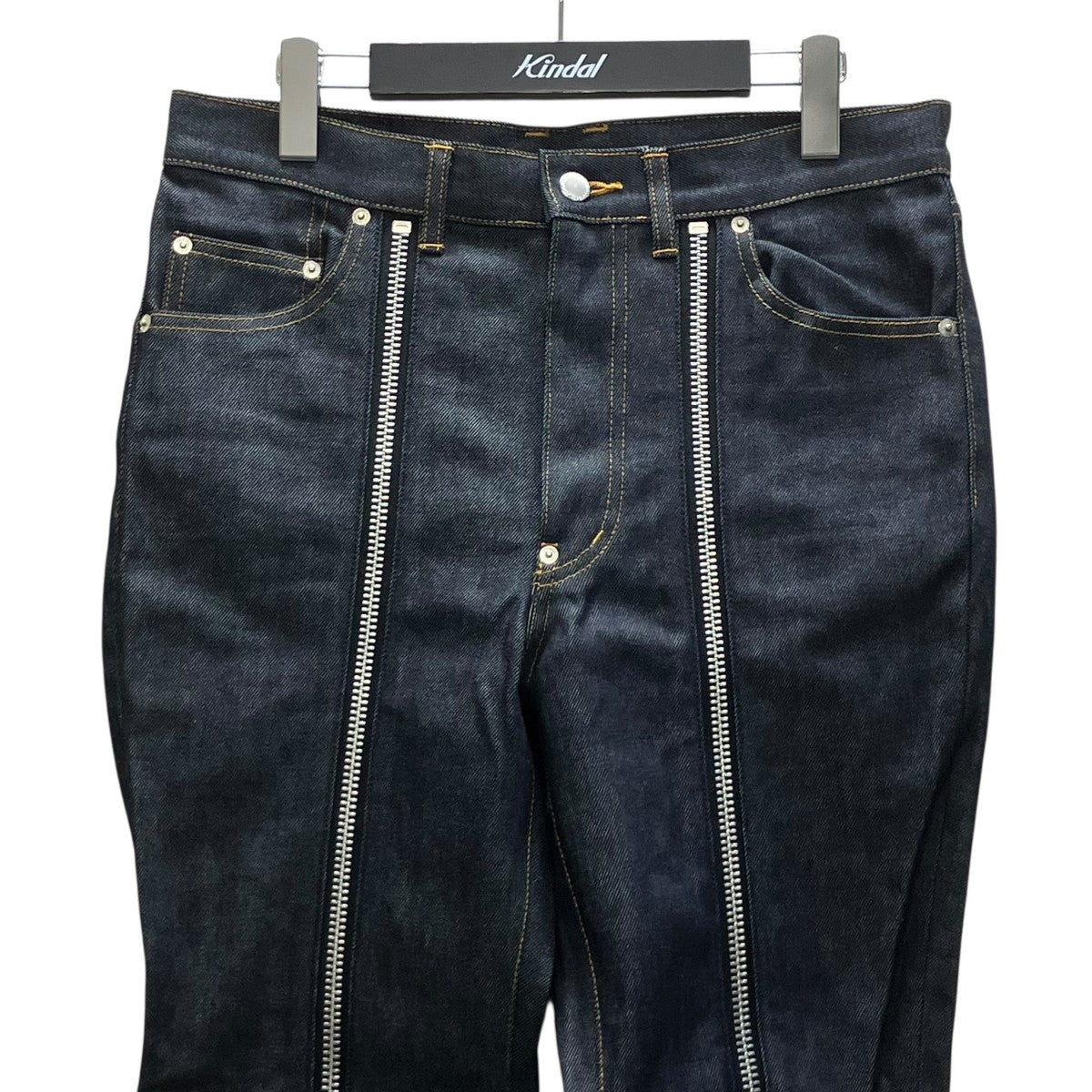 RIGID DENIM ZIPPED PANTS デニムパンツ