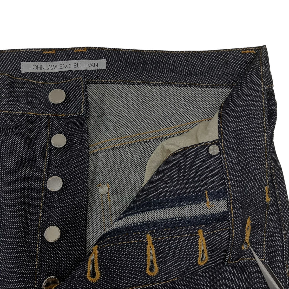 RIGID DENIM ZIPPED PANTS デニムパンツ