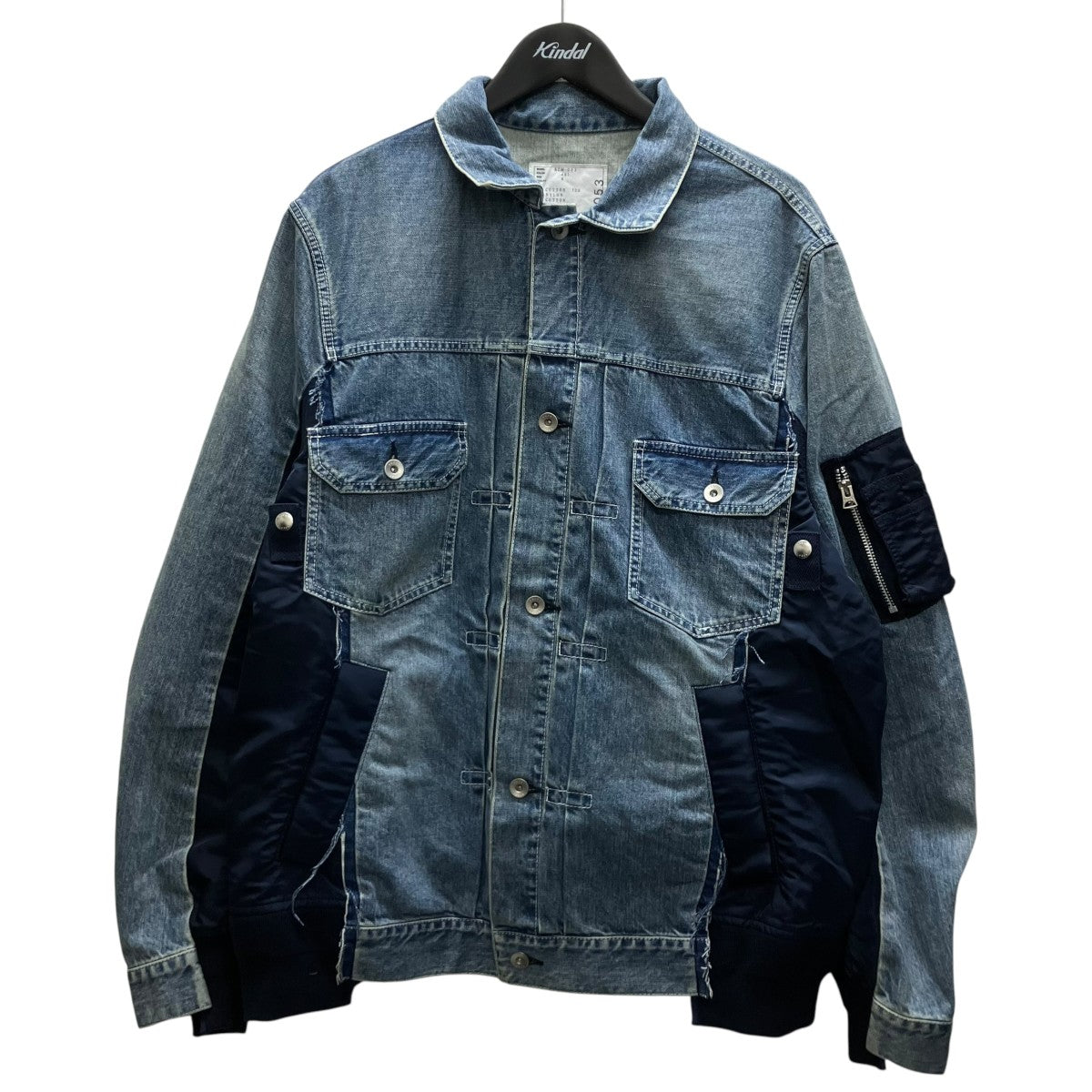 Denim x Nylon Twill Jacket デニムジャケット