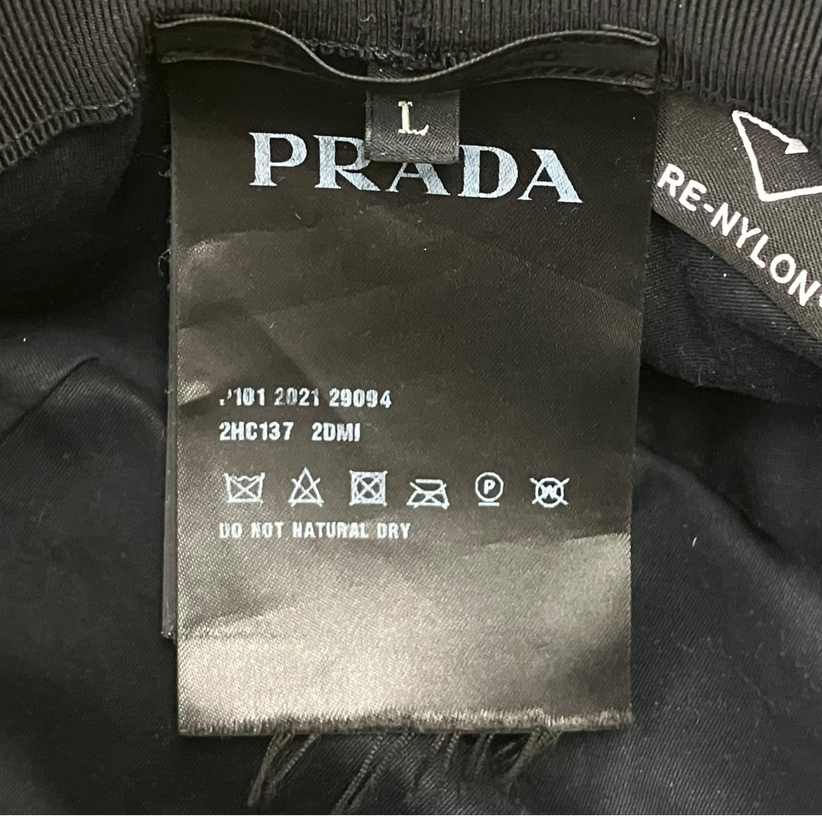 Re-Nylon xシアリング バケットハット