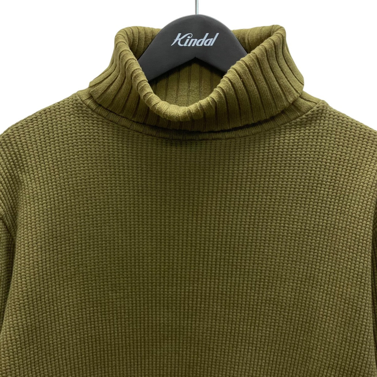 TURTLE NECK WAFFLE タートルネックワッフルカットソー