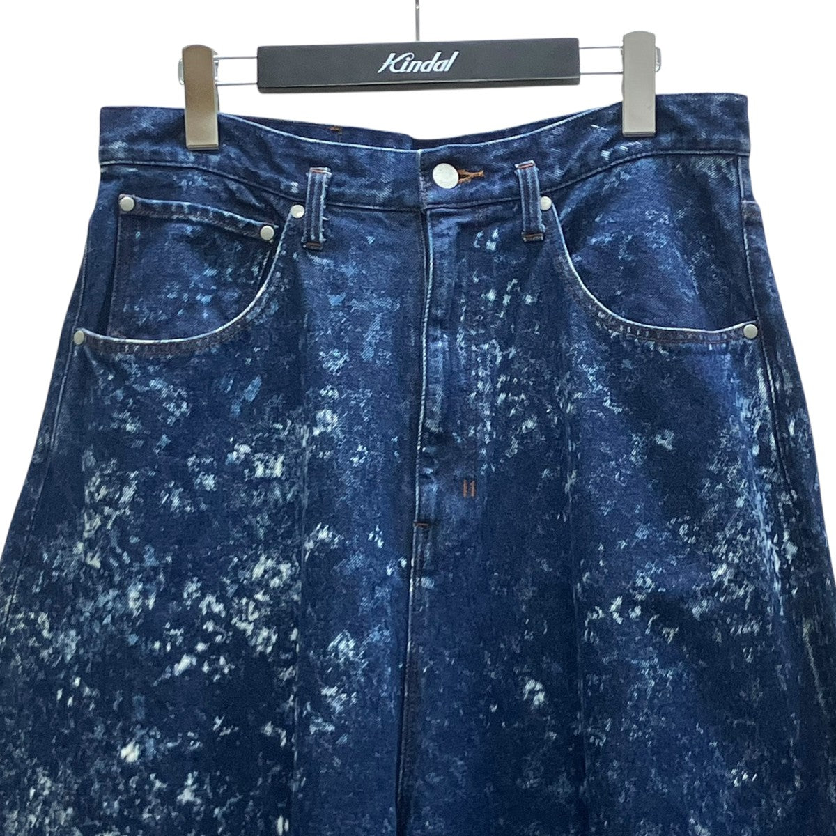 SHINYA KOZUKA BLEACHED ORDINARY CITY STRAIGHT デニムパンツ 古着・中古-3枚目のアイテム画像