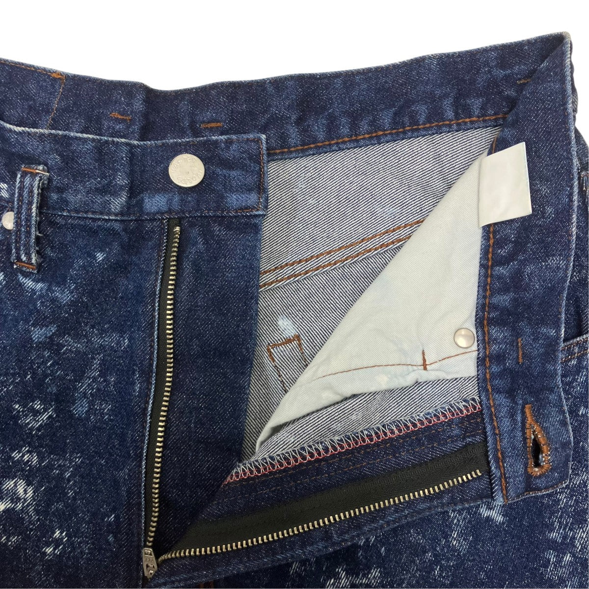 SHINYA KOZUKA BLEACHED ORDINARY CITY STRAIGHT デニムパンツ 古着・中古-5枚目のアイテム画像