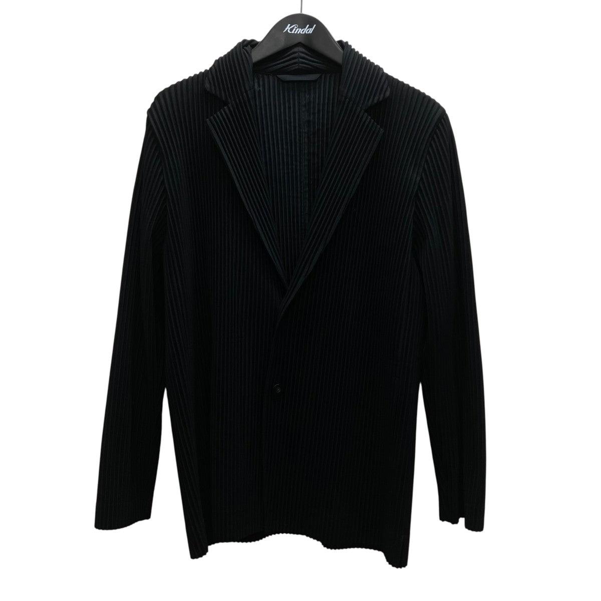 プリーツテーラードジャケット　サイズ1 黒　オムプリッセイッセイミヤケ HOMME PLISSE ISSEY MIYAKE(イッセイミヤケオムプリッセ) プリーツ