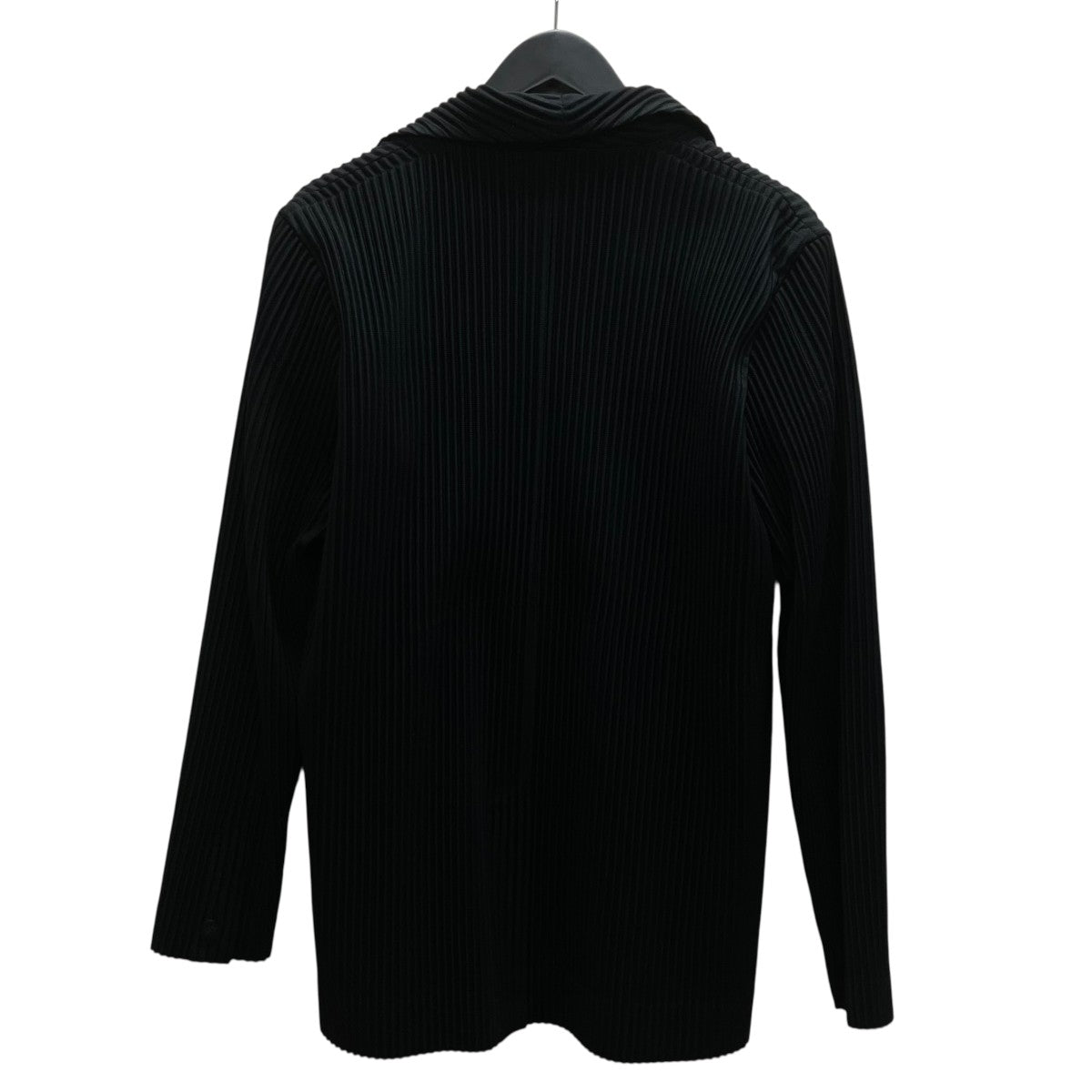 プリーツテーラードジャケット　サイズ4 黒　新品　タグあり　オムプリッセ HOMME PLISSE ISSEY MIYAKE(イッセイミヤケオムプリッセ) プリーツ