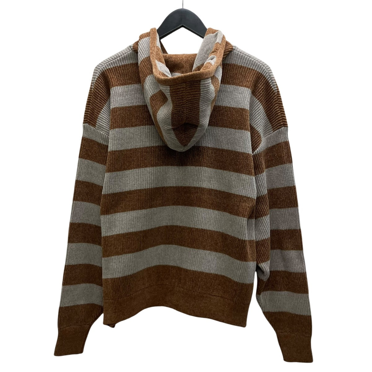 26AW ボーダージップパーカー