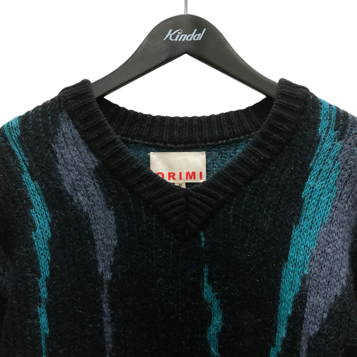 ORIMI MIDNIGHT SWEATER Vネックセーター 古着・中古-2枚目のアイテム画像