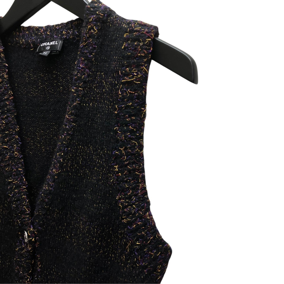CHANEL ニットベスト 古着・中古-5枚目のアイテム画像