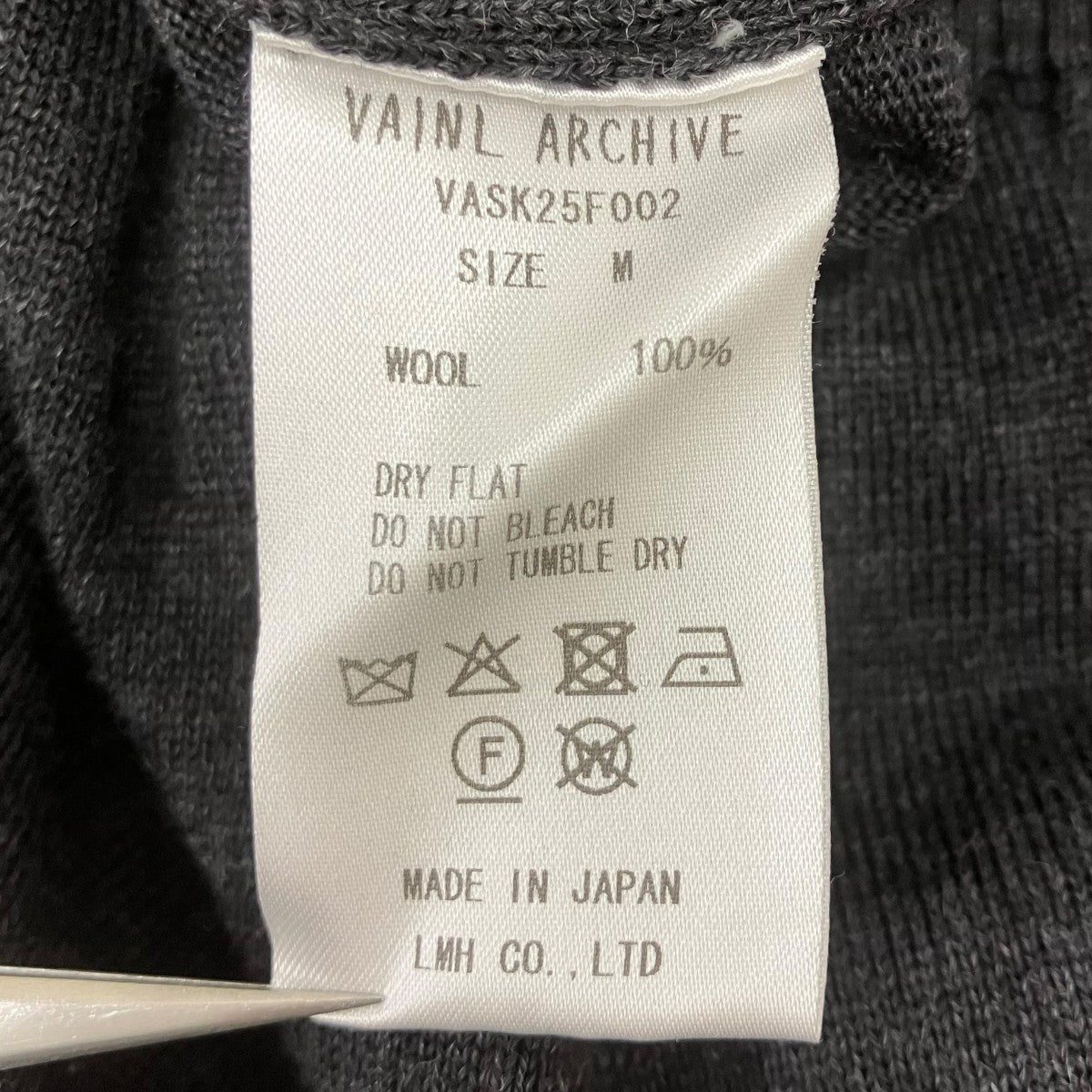 VAINL ARCHIVE 長袖ニット 古着・中古-5枚目のアイテム画像