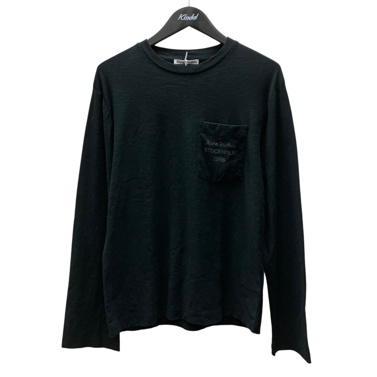 スプレー仕上げロゴTシャツ