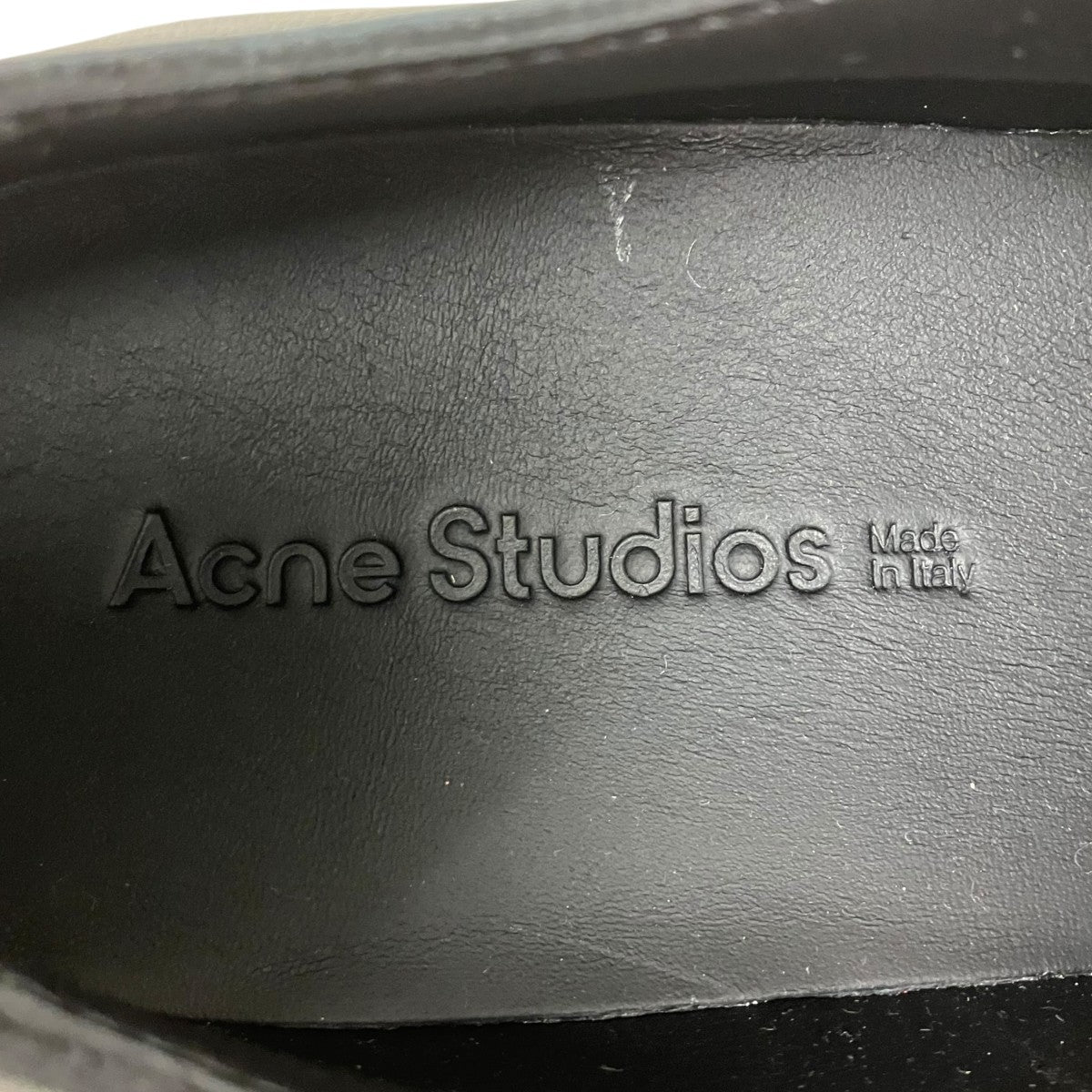ACNE STUDIOS レザーレースアップシューズ 古着・中古-6枚目のアイテム画像