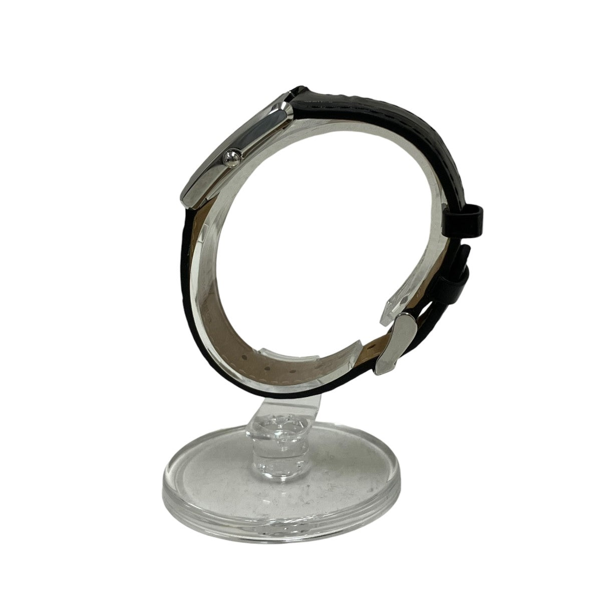 BOUND BLACK CROCODILE SILVER腕時計