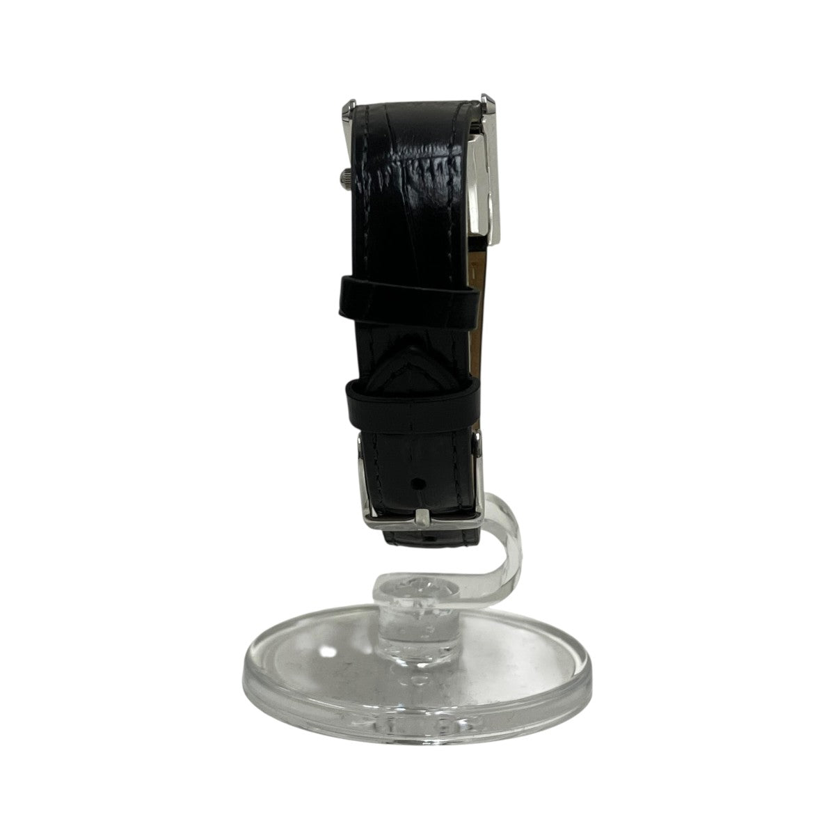 BOUND BLACK CROCODILE SILVER腕時計