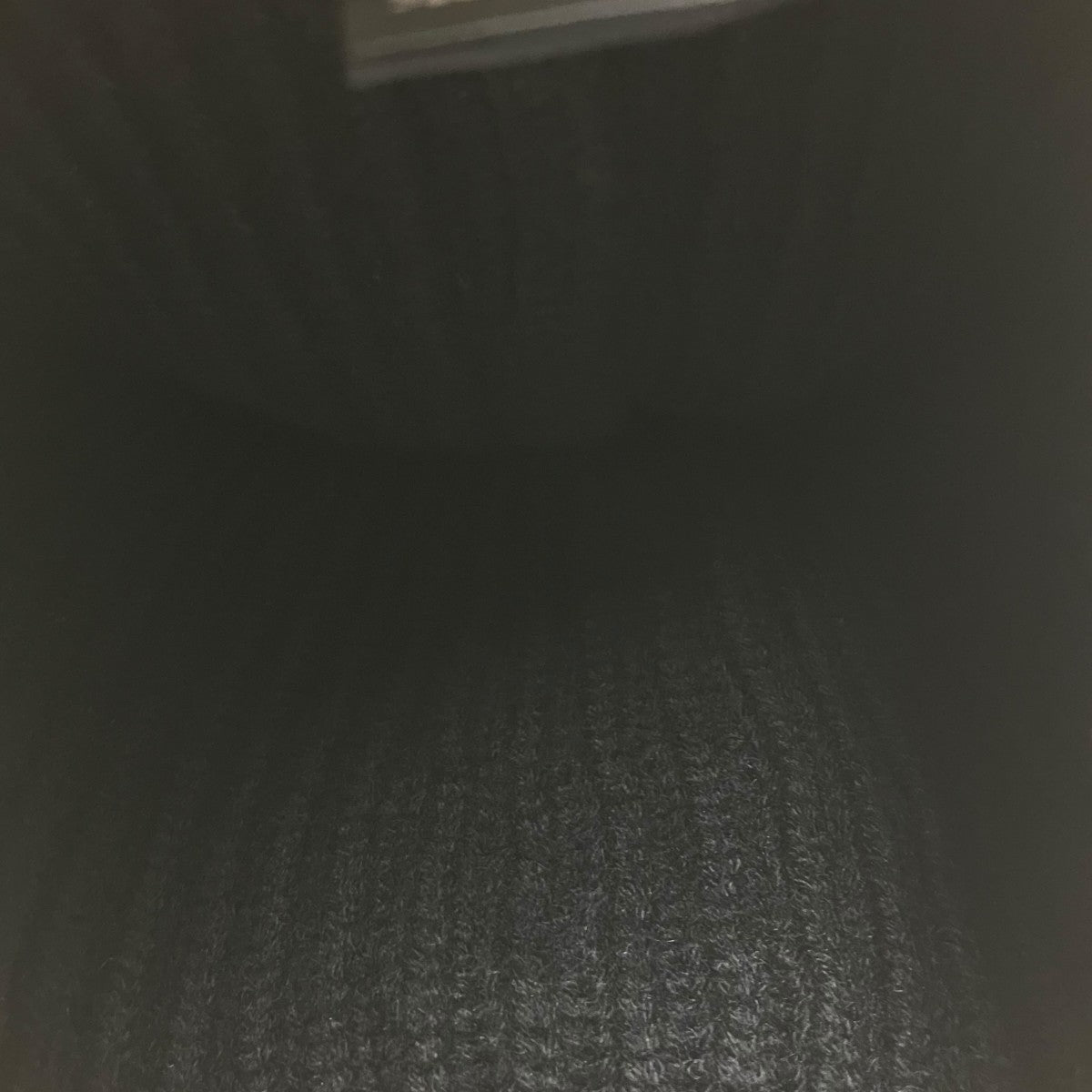 CHANEL カシミヤ ニット帽 古着・中古-3枚目のアイテム画像