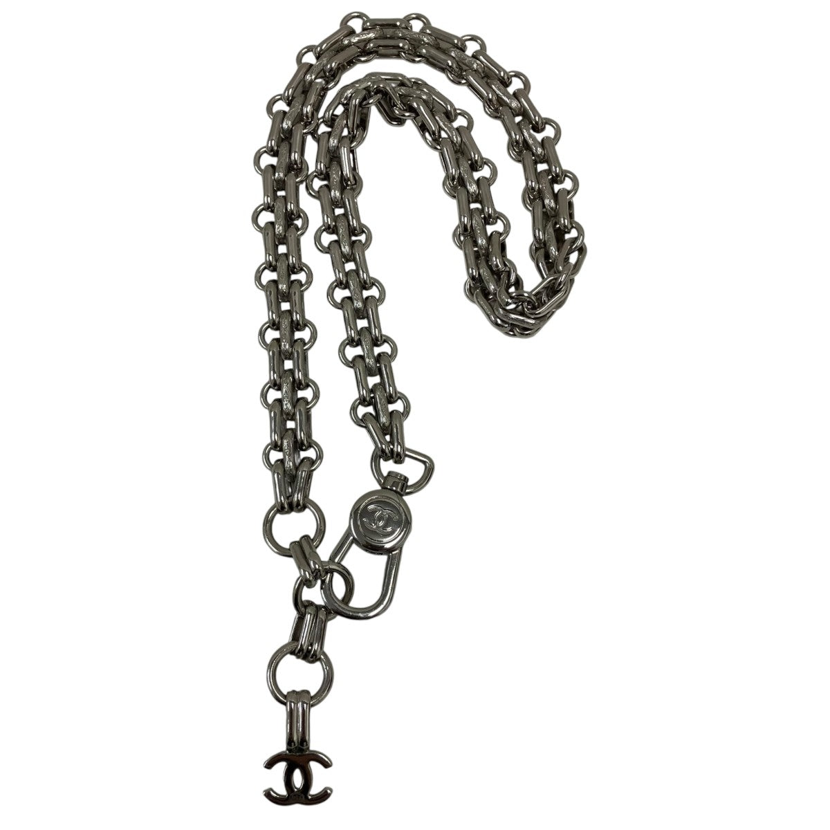 CHANEL チェーンネックレス 古着・中古-1枚目のアイテム画像