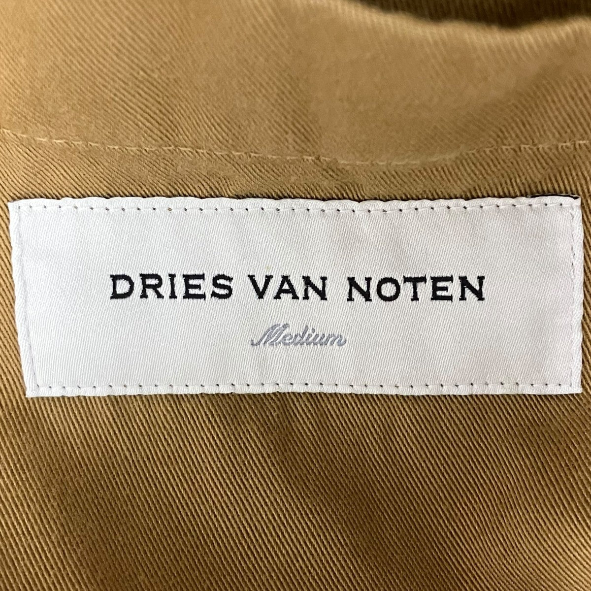 DRIES VAN NOTEN トレンチコート 古着・中古-5枚目のアイテム画像
