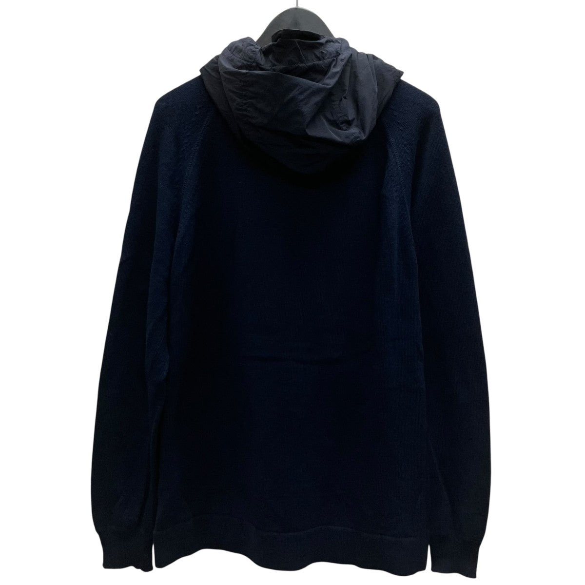C．P COMPANY Cotton Mixed Hooded Knit ジップパーカー 古着・中古-4枚目のアイテム画像